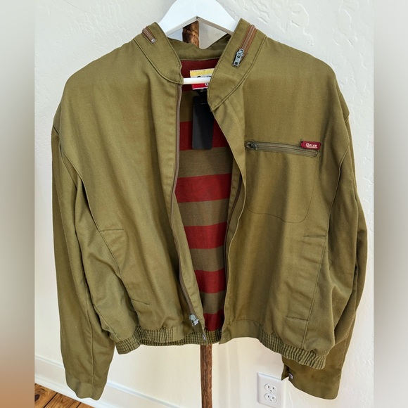 Cotler Jacket- Men’s Large, Olive Green, button cuffs - Picture 1 of 2